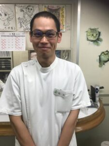 土曜日飲み、治療補助をしています